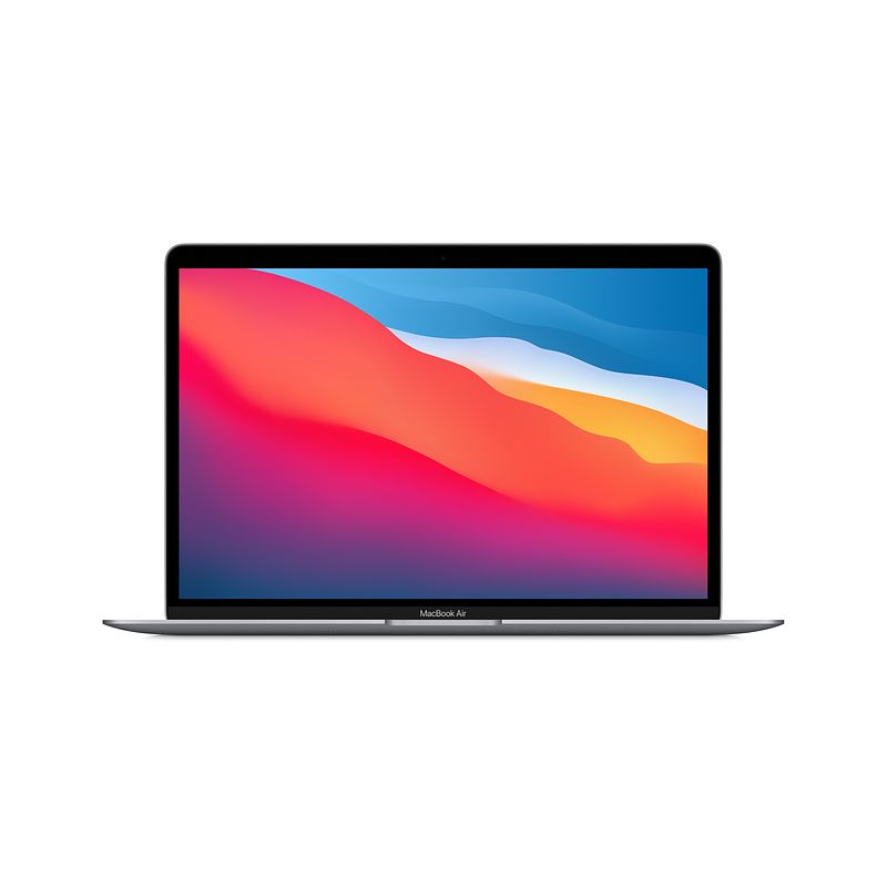 Foto van Apple macbook air 13" (2020) m1 (8 core cpu/7 core gpu) 8gb/256gb -13 inch laptop