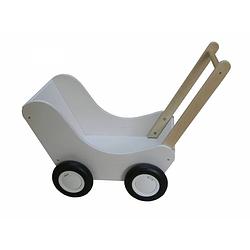 Foto van Van dijk toys poppenwagen 56 cm wit