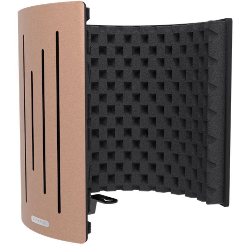 Foto van Vicoustic flexi screen ultra mkii metallic copper microfoon reflectiefilter