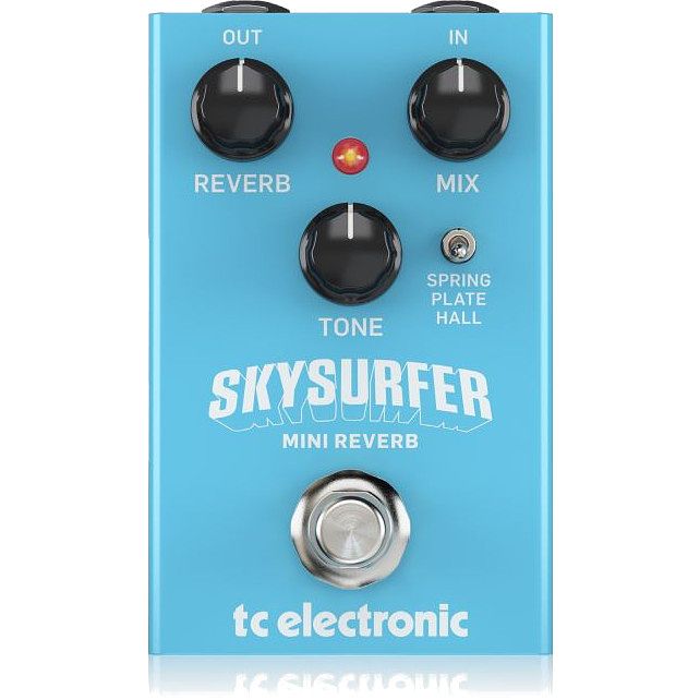 Foto van Tc electronic skysurfer mini reverb effectpedaal