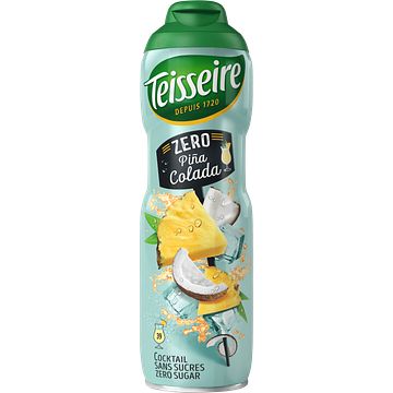 Foto van Teisseire zero suiker pina colada cocktail siroop 60cl bij jumbo