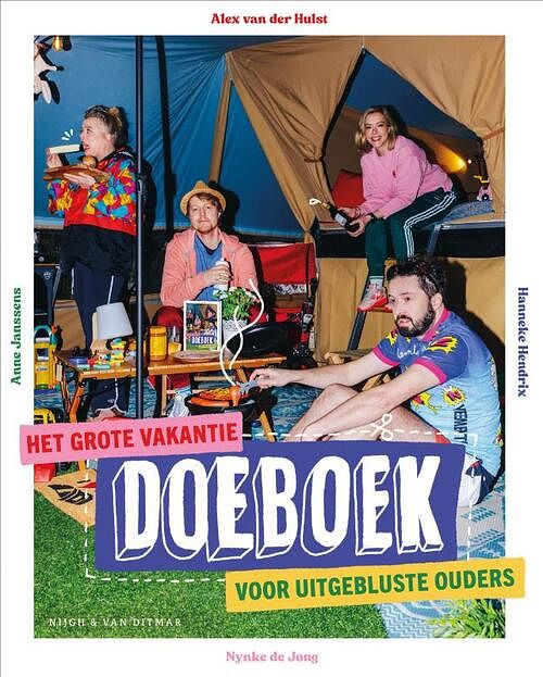 Foto van Het grote vakantie-doeboek voor uitgebluste ouders - alex van der hulst - paperback (9789038811949)