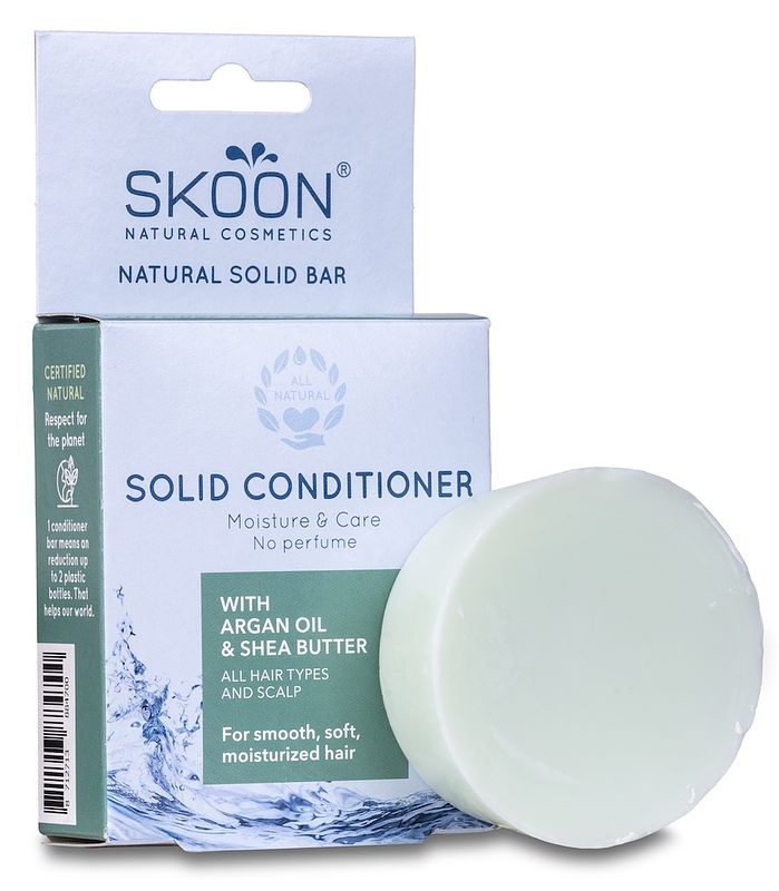 Foto van Skoon solid conditioner moisture & care