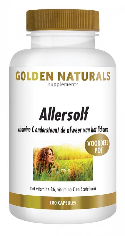 Foto van Golden naturals allersolf capsules