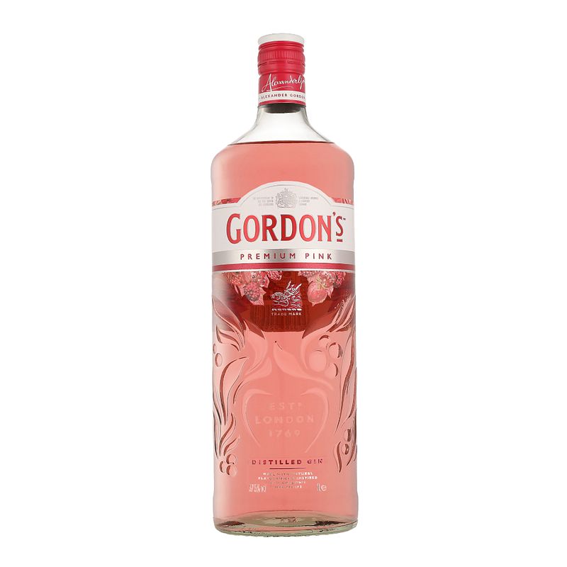Foto van Gordon'ss premium pink 1ltr gin