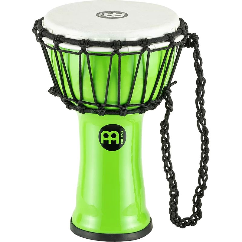 Foto van Meinl jrd-g junior djembé green 7 inch