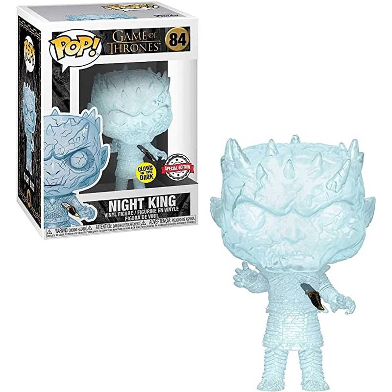 Foto van Funko pop! game of thrones - night king #84 - gitd special edition exclusive mint