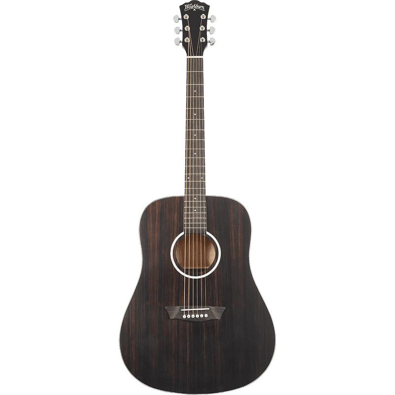 Foto van Washburn deep forest ebony d akoestische westerngitaar