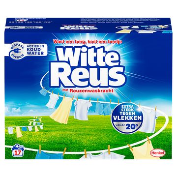 Foto van Witte reus poeder 850 g 17 wasbeurten bij jumbo