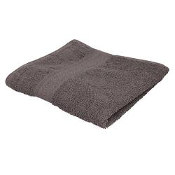 Foto van Voordelige handdoek grijs 50 x 100 cm 420 grams - badhanddoek