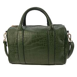 Foto van Clayre & eef groene tas 27*10*19 cm groen mlbag0344gr