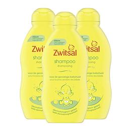 Foto van Zwitsal - shampoo - 3 x 200 ml - voordeelpack