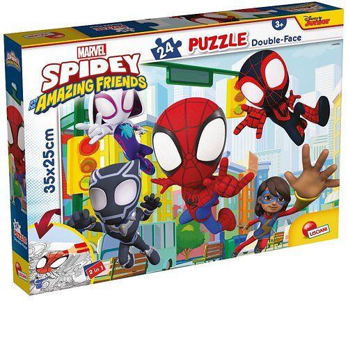 Foto van Marvel spidey amazing friends - puzzel kleurplaat (24 stukjes) 3 - puzzel;puzzel (8008324099603)