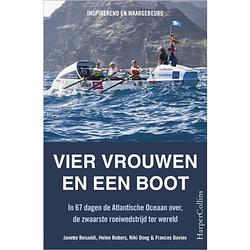 Foto van Vier vrouwen en een boot