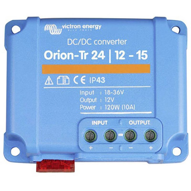 Foto van Victron energy orion-tr 24/12-15 dc/dc-converter 24 v/dc - 12.5 v/dc/20 a 120 w