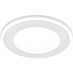 Foto van Led spot - inbouwspot - trion auran - 10w - warm wit 3000k - rond - mat wit - kunststof