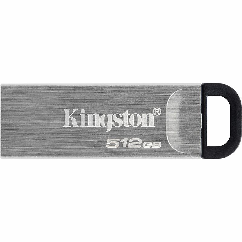 Foto van Kingston datatraveler kyson g1 usb 3.2 stick 512 gb