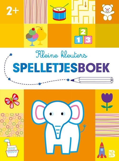 Foto van Kleine kleuters - spelletjesboek 2+ - paperback (9789403226484)