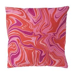 Foto van Kussen groovy marble - roze - 45x45 cm