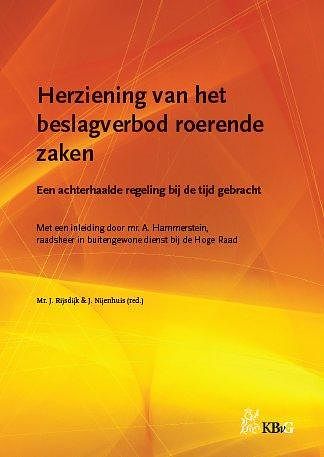 Foto van Herziening van het beslagverbod roerende zaken - paperback (9789012389853)