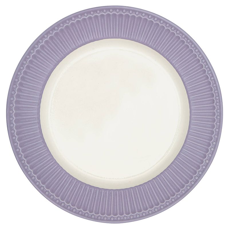 Foto van Greengate dinerbord alice lavendel ø 26.5 cm