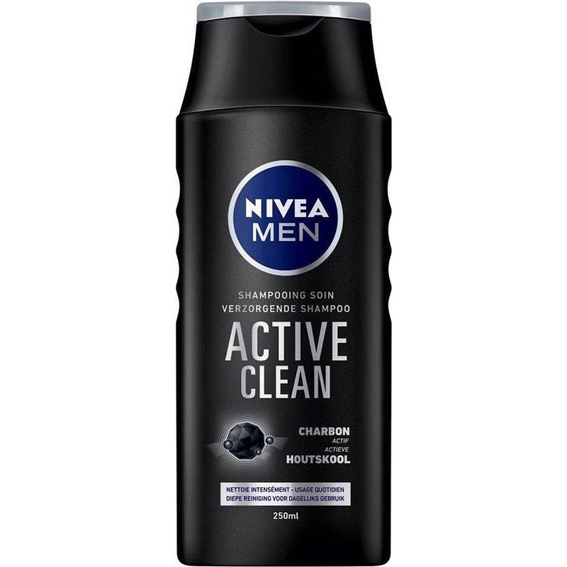 Foto van Men active clean shampoo - 2x 250ml