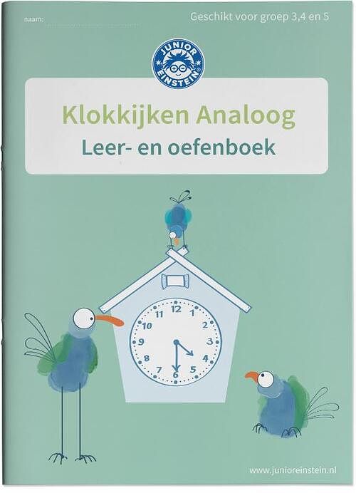 Foto van Klokkijken analoog - paperback (9789493128255)