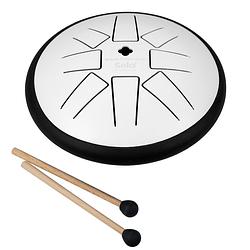 Foto van Sela se 363 melody tongue drum g minor 6 inch white