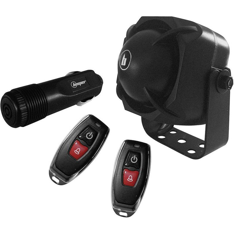 Foto van Beeper xr5 auto-alarmsysteem 12 v zwart