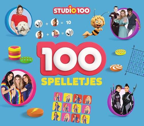 Foto van 100 spelletjes - paperback (9789462776531)