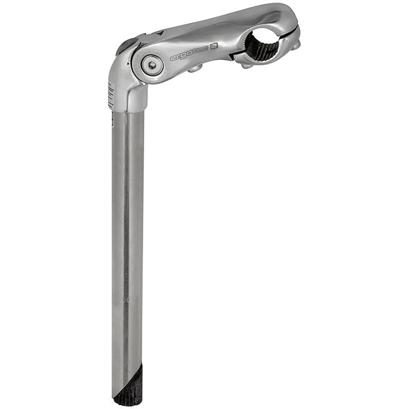 Foto van Stuurpen ergotec kobra verstelbaar rvs 22,2 / 300x90 / 25,4 mm - zilver