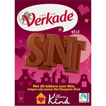 Foto van Verkade melk sint 135g bij jumbo