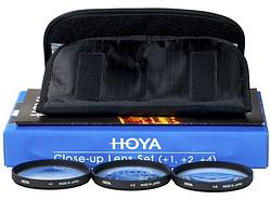 Foto van Hoya filter close-up set (+1, +2, +4), hmc ii - 77mm