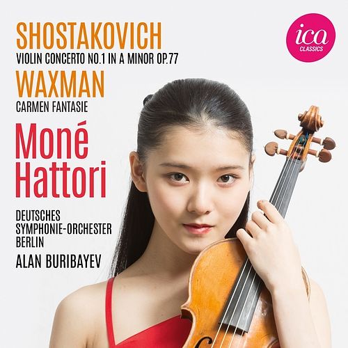 Foto van Shostakovich: violin concerto no.1 - waxman: carm - cd (5060244551565)