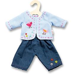 Foto van Heless poppenkleren jeans met vestje blauw 28-35 cm