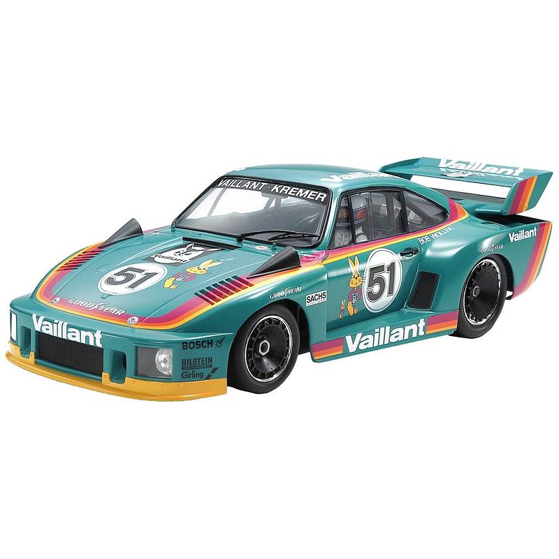 Foto van Tamiya 300020071 porsche 935 vaillant-kremer auto (bouwpakket) 1:20