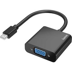 Foto van Hama 00200333 mini-displayport / vga adapter [1x britse stekker - 1x mini-displayport stekker] zwart