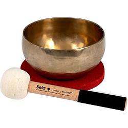 Foto van Sela harmony singing bowl 15 klankschaal voor muziek, meditatie en geluidsmassage
