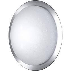 Foto van Ledvance 4058075266032 orbis tray sparkle l led-plafondlamp 24 w wit