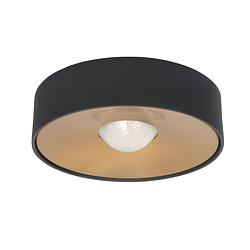 Foto van Highlight plafondlamp bright ø 15 cm zwart goud