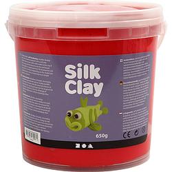 Foto van Silk clay silk clay rood boetseermateriaal 650 gr 1 stuk