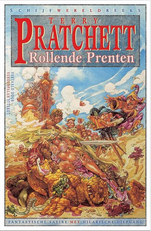 Foto van Rollende prenten - terry pratchett - ebook (9789460926334)