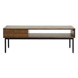 Foto van Giga living - salontafel modica salontafel smoked eiken 62x120cm