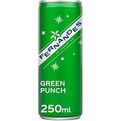 Foto van Fernandes green punch sparkling lemonade 250ml bij jumbo