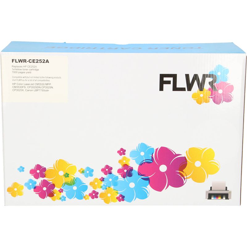 Foto van Flwr hp 504a geel toner