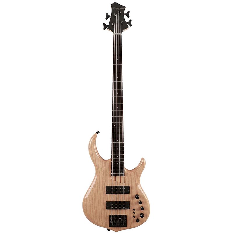 Foto van Sire marcus miller m5-4 swamp ash natural elektrische basgitaar