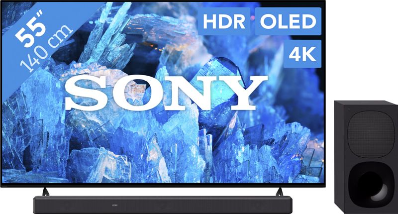 Foto van Sony bravia oled xr-55a75kp (2022) + soundbar