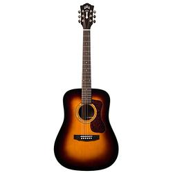 Foto van Guild d-140 sunburst westerly dreadnought western gitaar