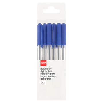 Foto van Hema balpennen 24 stuks bij jumbo