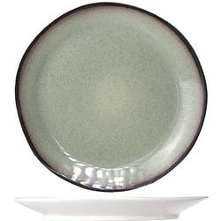 Foto van Cosy & trendy fez green dinerbord - ø 28 cm - set-4